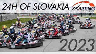 24h of Slovakia 2023  Behind the scenes  KARTING365 [upl. by Cote393]