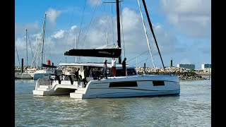 Nautitech 48 Open Catamaran  Part 1 EXTERIOR Walkthrough Video [upl. by Recneps535]