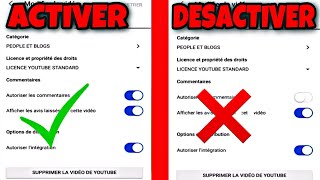 Comment activer les commentaires sur youtube mettre des commentaires youtube [upl. by Corbie685]