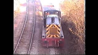 Class 03 D2199 shunting and cabride and Machen 2001 [upl. by Ensign]