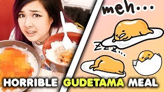 MY GUDETAMA MEAL GONE WRONG twas nasty af [upl. by Jangro810]