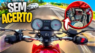 TESTANDO CARBURADOR DA TWISTER NA CBX STRADA MOTORZÃO sem acerto [upl. by Tankoos]