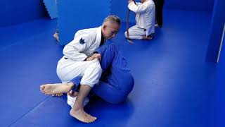 Back roll sweep to mount armlock Mitsuyoshi Hayakawa [upl. by Neeham]