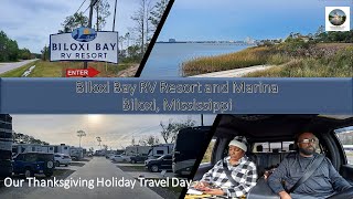 Our Thanksgiving Holiday Travel to Biloxi Bay RV Resort in Biloxi MS [upl. by Siuluj65]