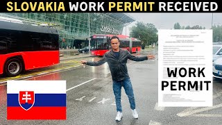 SLOVAKIA WORK PERMIT RECEIVED in RECORD TIME  FACTORY WORKER IN SLOVAKIA [upl. by Salchunas916]