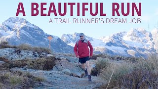 Trail Runners Dream Job  A BEAUTIFUL RUN  Trail running short documentary [upl. by Yalcrab557]