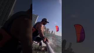 Strapless Twintip kitesurfing [upl. by Graff]