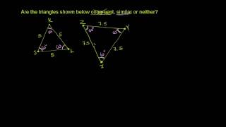 Congruent and Similar Triangles [upl. by Leyameg924]