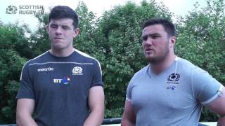 Blair Kinghorn and Zander Fagerson on Scotlands 1510 win over Australia [upl. by Colon]