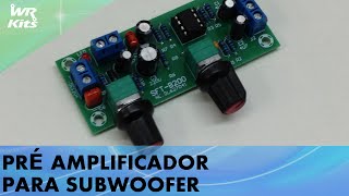 PRÉ AMPLIFICADOR PARA SUBWOOFER [upl. by Huberman]