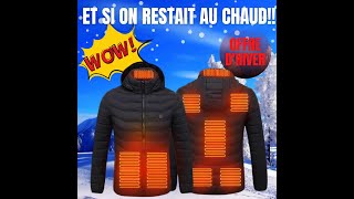 Veste chauffanteGilet Chauffant  Thermojacket France [upl. by Irrak]