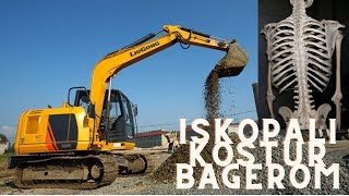 BAGER ISKOPAO LJUDSKE KOSTURE DOK JE KOPAO ZEMLJU [upl. by Ivgnout]