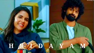 Hridayam movie malyalam love story❣️  Darshna song Hridayam movie  Hridayam movie whatsapp status [upl. by Selhorst]