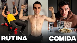 COMO GANAR MASA MUSCULAR SIENDO MUY DELGADO EN 2 MESES DIETA  ENTRENAMIENTOS [upl. by Eldnar]