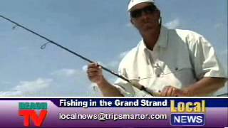 Fishing Little River Jetties by Captain Smiley Fishing Charters [upl. by Odraode]