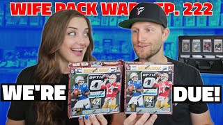 DUE FOR A DOWNTOWN  WIFE PACK WARS  ROUND 222  2023 OPTIC FOOTBALL MEGA BOXES X2 [upl. by Rrats]