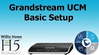 Grandstream UCM IP PBX Basic Setup [upl. by Immot]