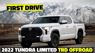 2022 Toyota Tundra Limited TRD OffRoad  First Drive amp Review [upl. by Sophey305]