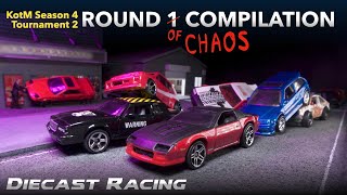 KotM4 Tournament 2 Round 1 Compilation Diecast Racing [upl. by Sidney787]