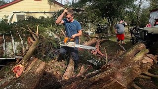 Usa meteo in miglioramento dopo tempesta e inondazioni nel Sud [upl. by Ailimaj]