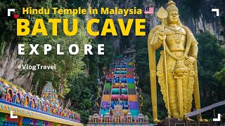 Inside Batu Caves In Malaysia 🇲🇾 Hindu Temple 🙏 Travel vlog [upl. by Hausner767]