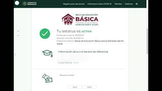 Becarios de Educacion Basica entra al buscador de Estatus si dice en Revision debes agendar una cita [upl. by Anelec81]