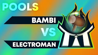 Trail Invitational Three  Bambi Falco vs Electroman Fox  Pools [upl. by Melly]