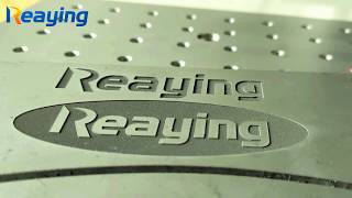 Reaying fiber laser marking machine deep engraving on aluminum aluminum etching [upl. by Vasti]