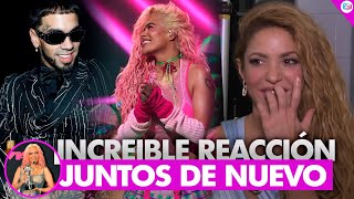 Karol G y Anuel juntos en los MTV Awards 2023 Asi fue el cara a cara entre la Bichota y Anuel aa [upl. by Denney781]