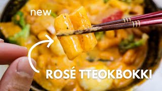 After Work Rosé Tteokbokki Creamy Gochujang [upl. by Ocicnarf]