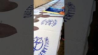 ටිශට් screen printing 🎨shortvideo tshirt screenprinting [upl. by Francesco]