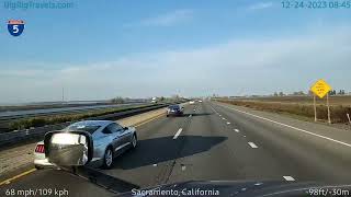 BigRigTravels LIVE  Sacramento to Redding CA 122423 [upl. by Cord]