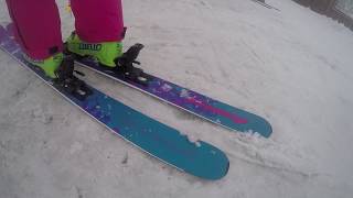 2018 Nordica Santa Ana 93  SkiEssentialscom Ski Test [upl. by Hsakiv]