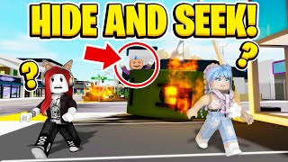 Hide And Seek On The New Apocalypse Map In Roblox Brookhaven RP With Odd Foxx And Flyborg [upl. by Adonis]