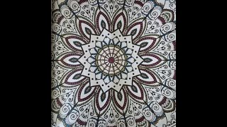 Mandala Painting  268 [upl. by Nnylarac]