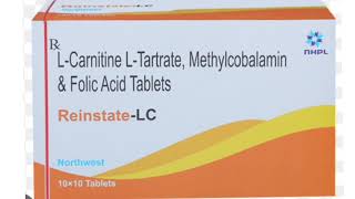 Reinstate LC Tablets LCarnitine LTartrate Methylcobalamin amp Folic Acid Tablets [upl. by Llenrahc]