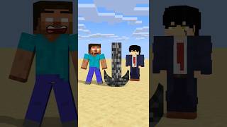 HELP Herobrine To Power Up And Lay Down Bedrock friendship shorts trending anime [upl. by Oinotnanauj]