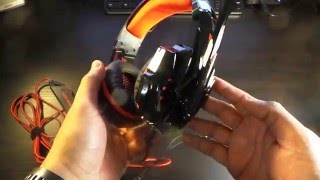 DIZA100 Kotion Each G9000 Gaming Headset unboxing [upl. by Anevad755]