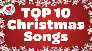 Top 10 Christmas Songs with Lyrics 🎄 Merry Christmas 2024 Playlist 🎅 [upl. by Soni]