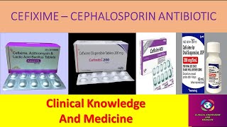 CEFIXIME trihydrate obat apa [upl. by Kcirddec528]