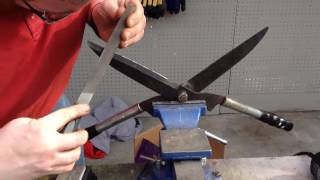 How to Sharpen Hedge Clippers [upl. by Toma14]