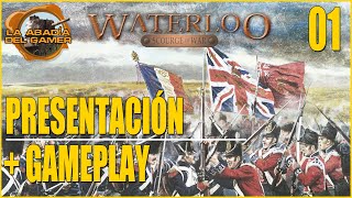 Scourge of War Waterloo  1  Presentación  Gameplay [upl. by Cherida]