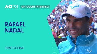 Daniil Medvedev in awe of Rafael Nadal during humble speech after epic final  Australian Open 2022 [upl. by Aititil457]