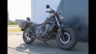 2019 Honda CMX500 Rebel in Black [upl. by Parrisch]