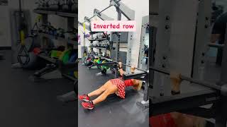 Inverted Row backstrengthening corestabilization [upl. by Suertemed]