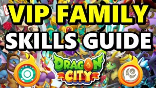 Dragon city  Tất cả Skill đặc biệt của các thành viên gia đình Vampire trong Dragon city [upl. by Roinuj]