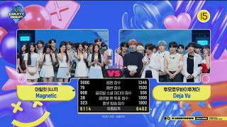 TXT 투모로우바이투게더  Deja Vu 2nd Win  Encore on Mnet M Countdown 240411 [upl. by Annayr197]