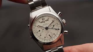 Rolex Ref 6036 Oyster Chronograph quotJeanClaude Killyquot Stainless Steel [upl. by Courtund]