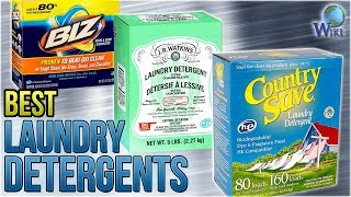 10 Best Laundry Detergents 2018 [upl. by Nylarej]