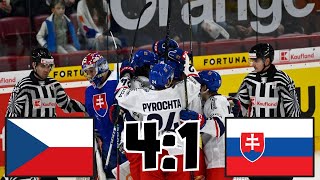 ČESKO VS SLOVENSKO PŘÍPRAVA NA MISTROVSTVÍ SVĚTA V HOKEJI 2024 2ZÁPAS [upl. by Wilt647]